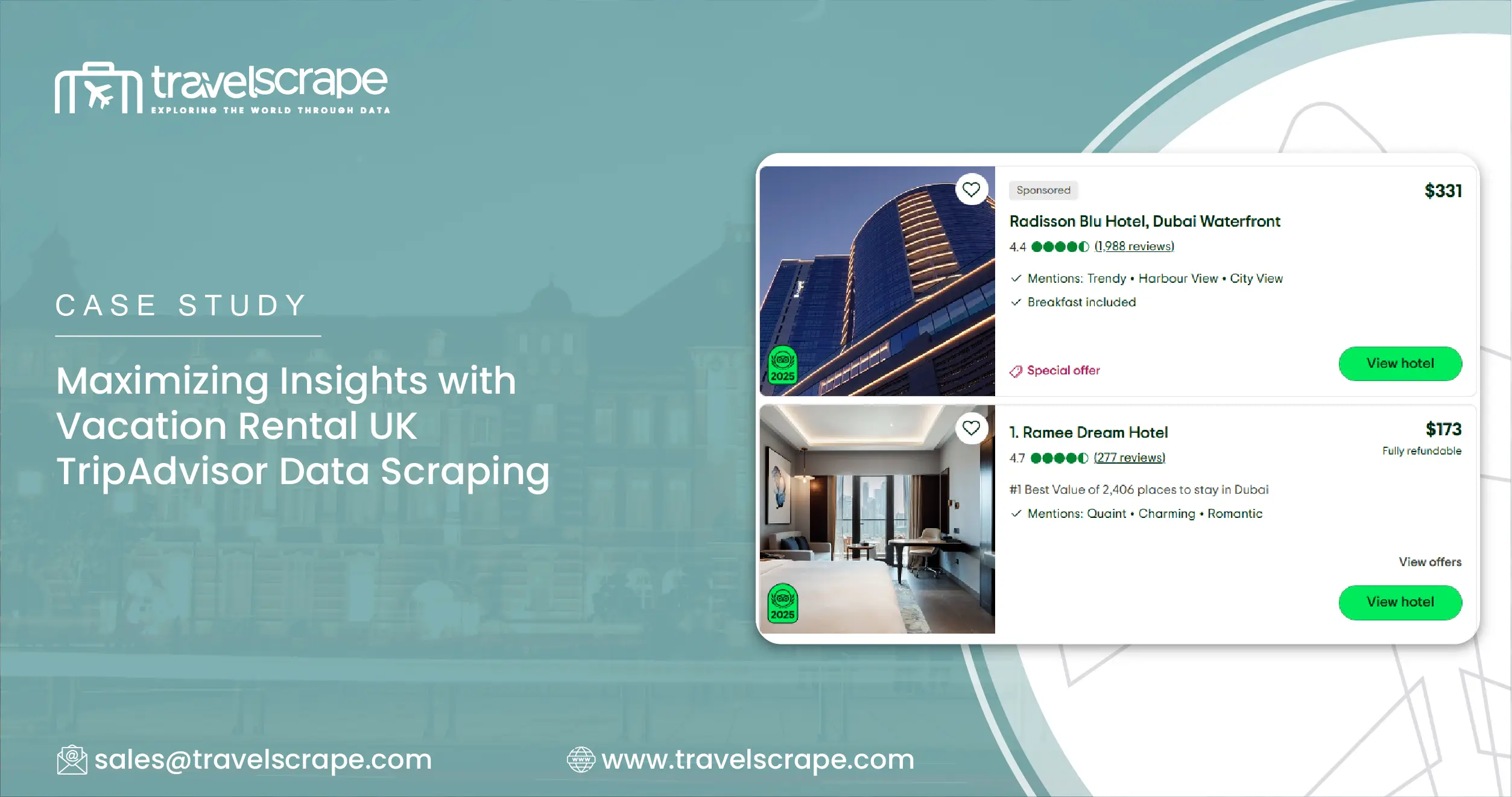 Maximizing Insights with Vacation Rental UK TripAdvisor Data Scraping